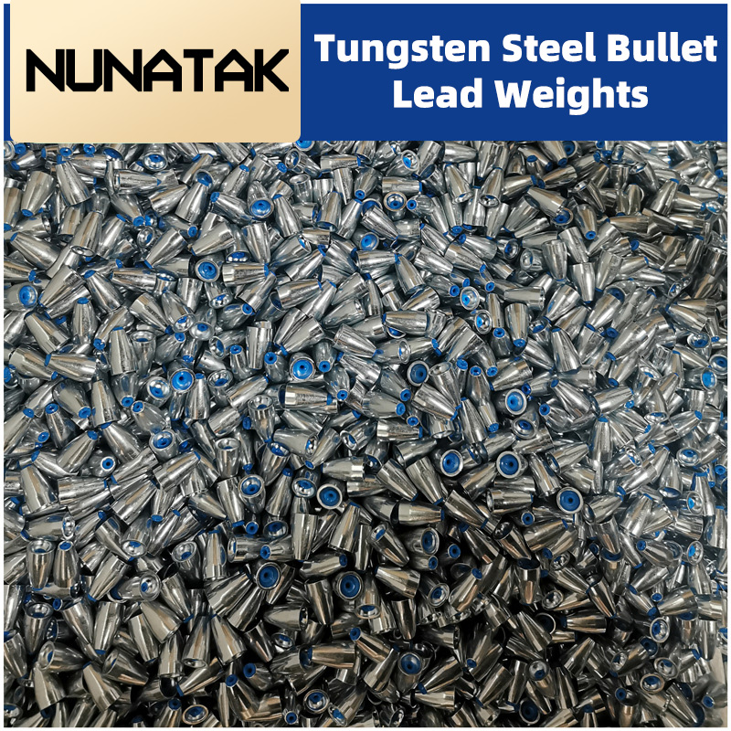 Tungsten Sinkers - NUNATAK Loodlood Loodzinker 3.5G-20G Vislood Holle
