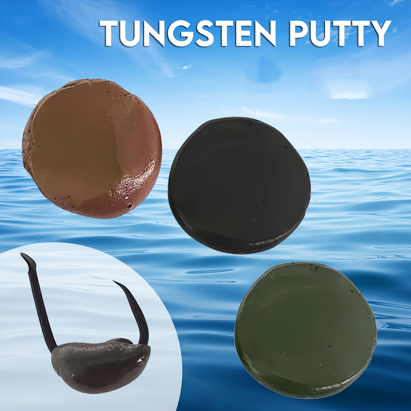 Tungsten Sinkers - Tungsten Putty 0,5 oz (15 g)
