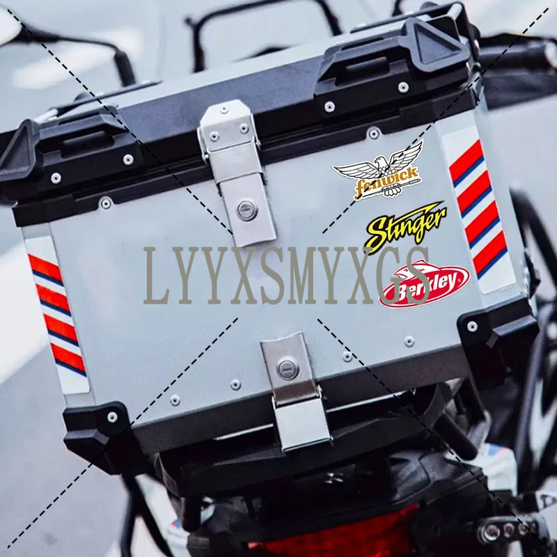 Zelfklevende viskist-sticker v - Fishing Equipment Box recensie en prijs