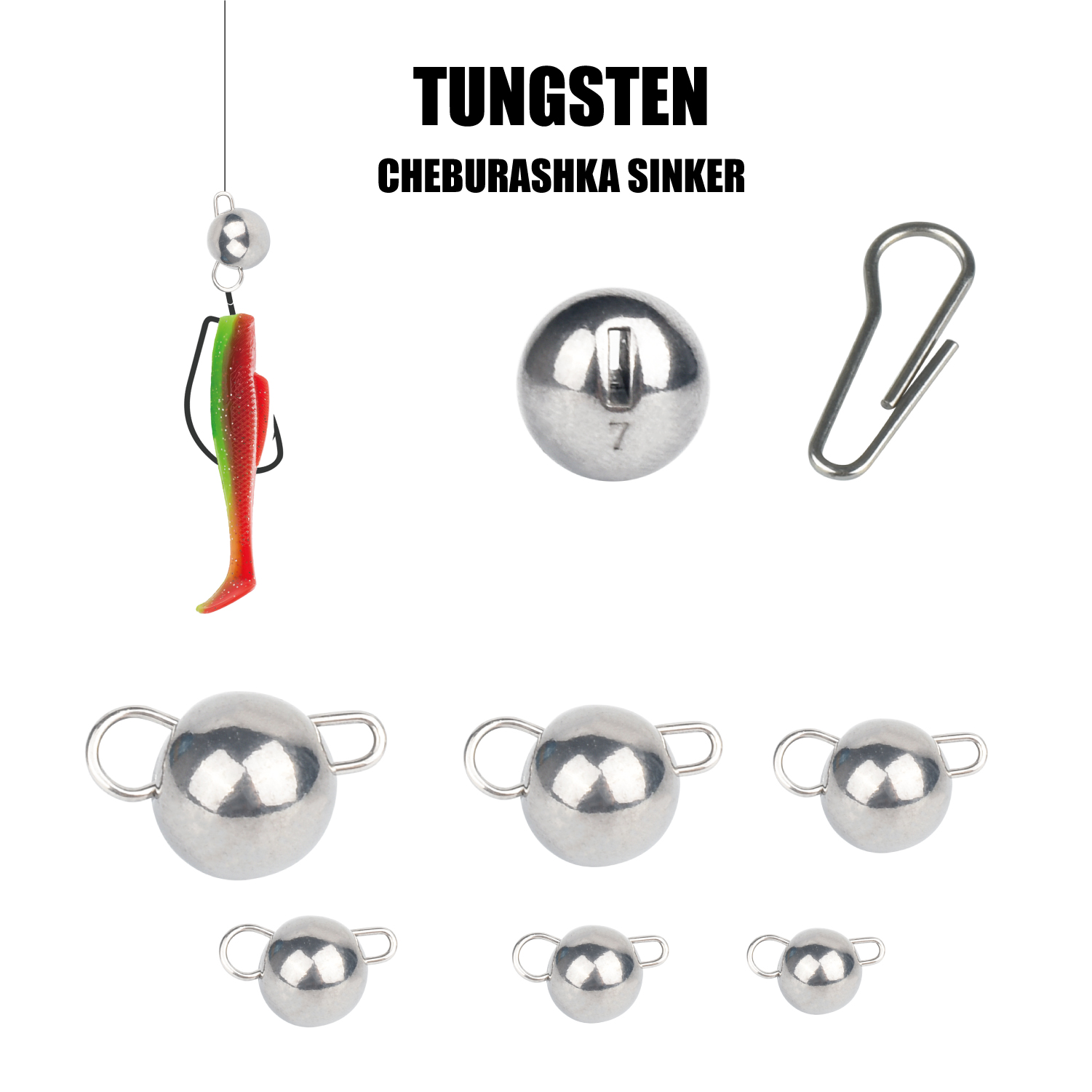 MUUNN 10 Stuks Cheburashka Gew - Tungsten Sinkers recensie en prijs