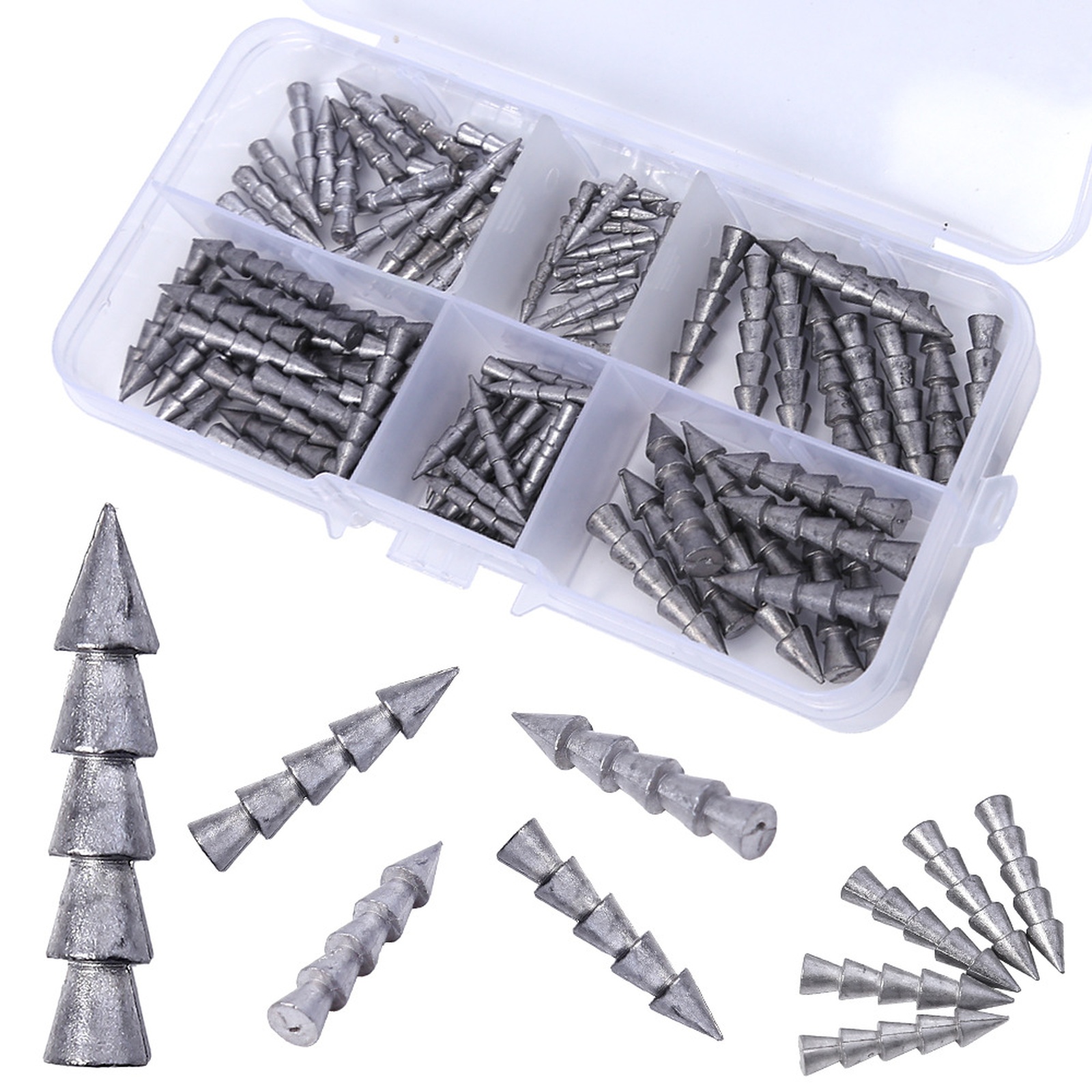 Tungsten Nagelgewichten 100 St - Tungsten Sinkers recensie en prijs