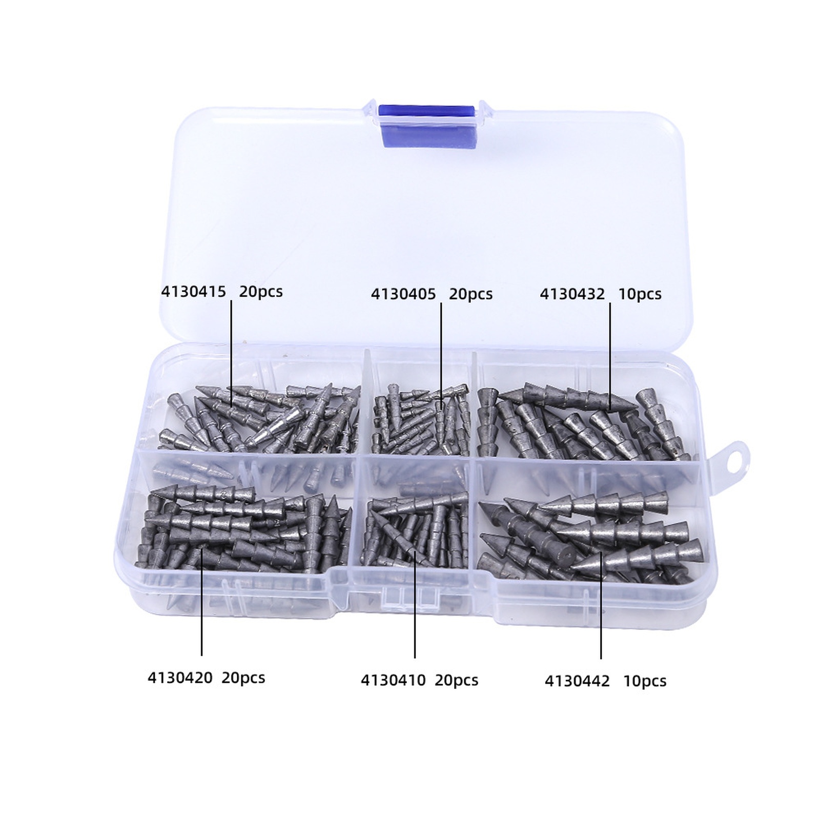 Tungsten Nagelgewichten 100 St - Tungsten Sinkers recensie en prijs