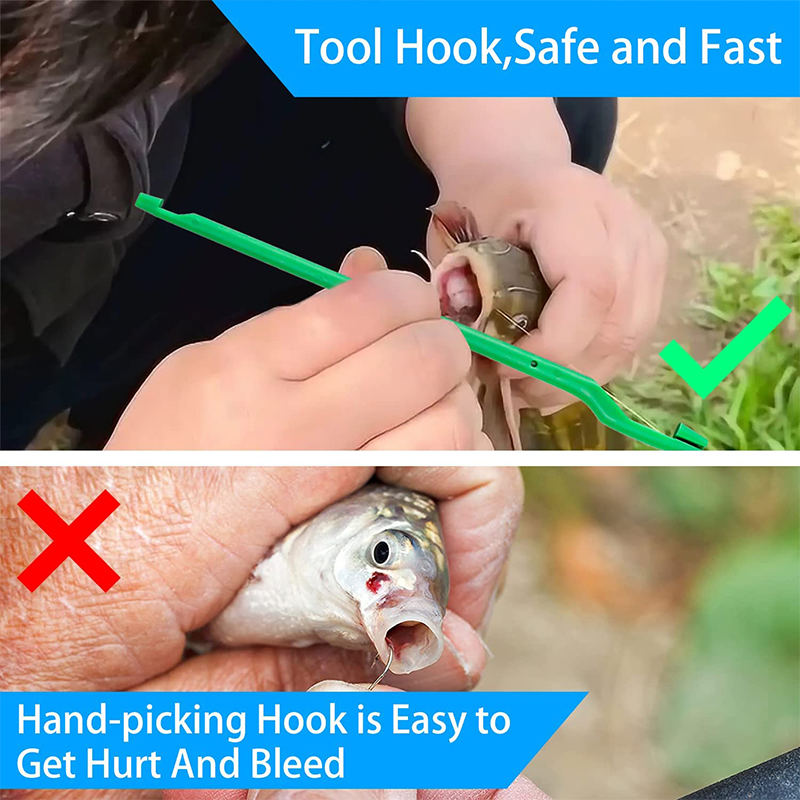 5pcs Lokken Haak Remover Stick - Saltwater Fishing Hook recensie en prijs