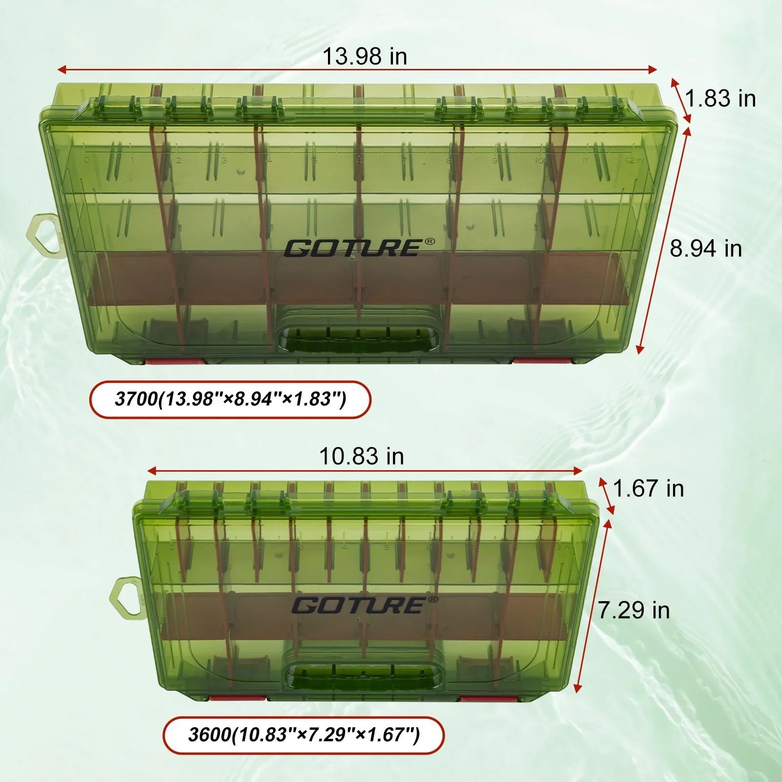 Goture 3600/3700 Serie Visgere - Saltwater Fishing Hook recensie en prijs