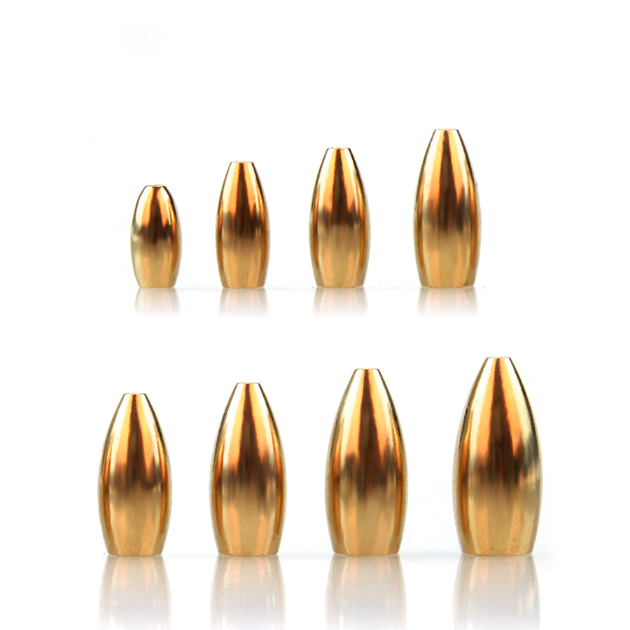 100Pcs Vissen Wolfraam Sinkers - Tungsten Sinkers recensie en prijs
