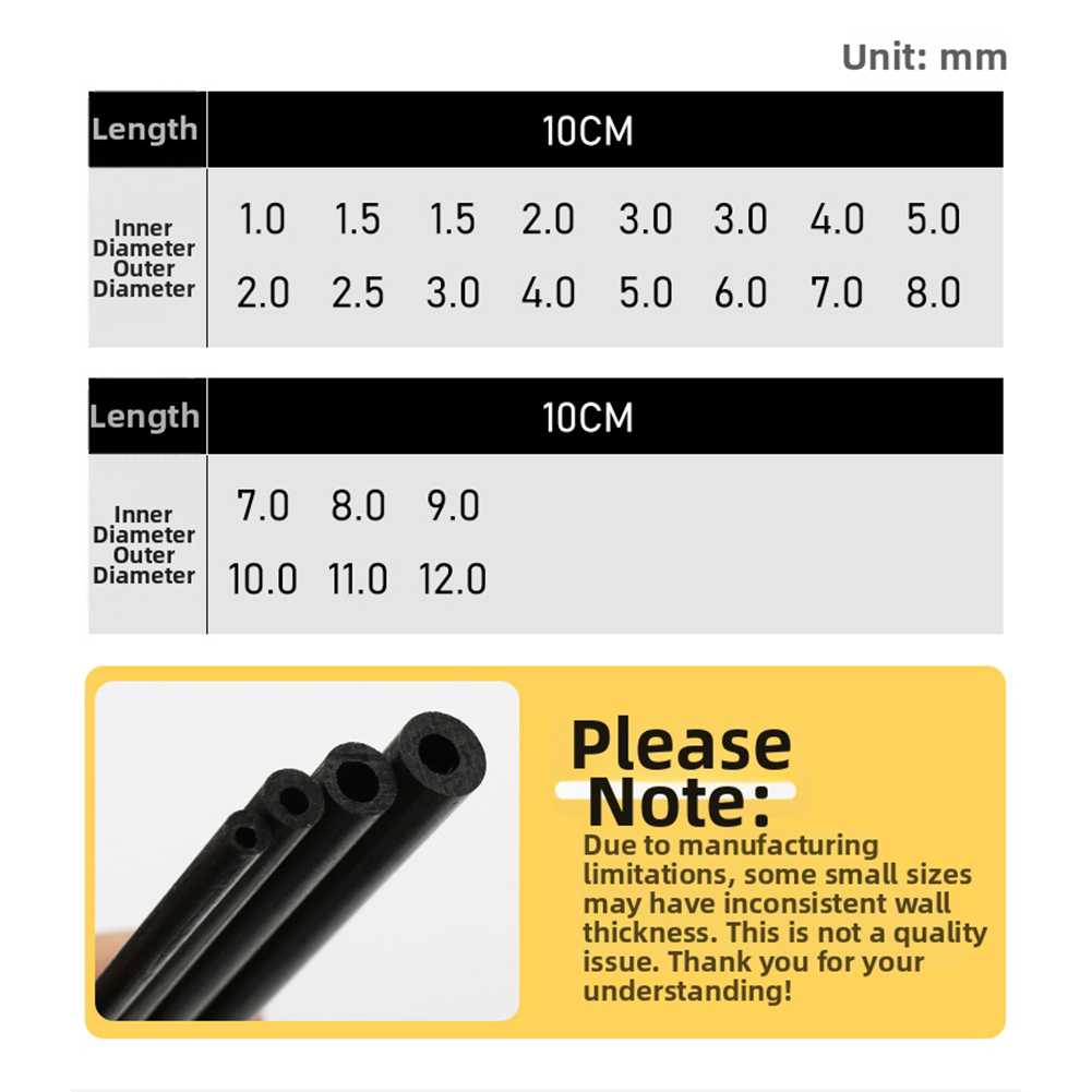 10cm Zwarte Holle Koolstofveze - Carbon Fishing Rod recensie en prijs