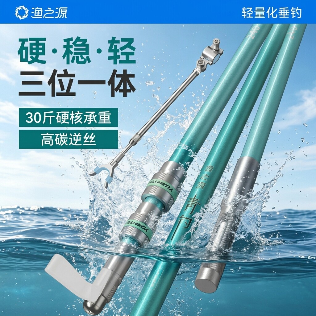 YUZHIYUAN Nieuwe 1.8m-3.0m Tur - Carbon Fishing Rod recensie en prijs