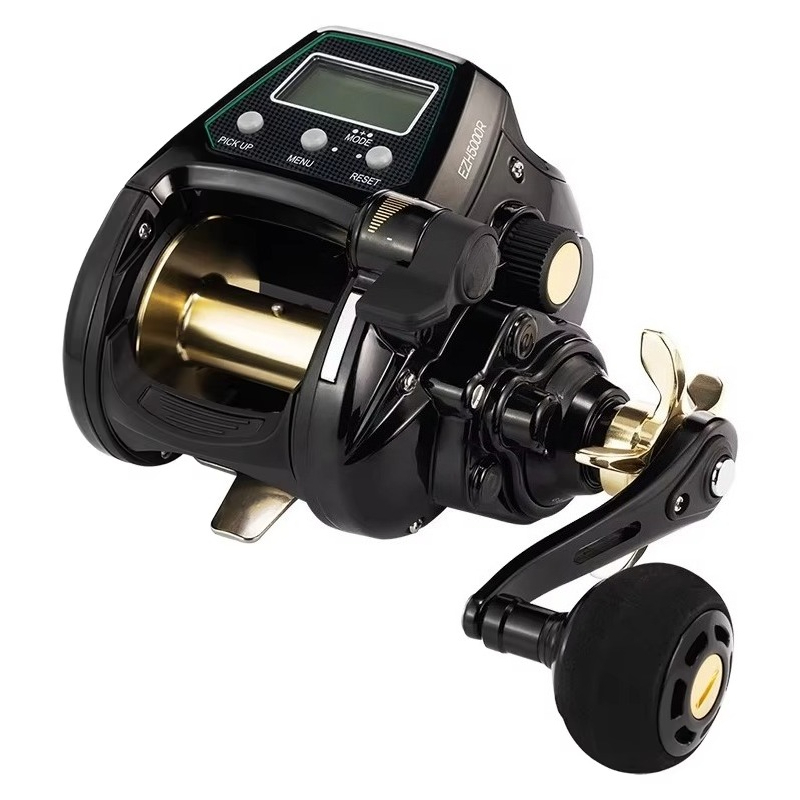 Linkerhand elektrische trollin - Electric Fishing Reel recensie en prijs
