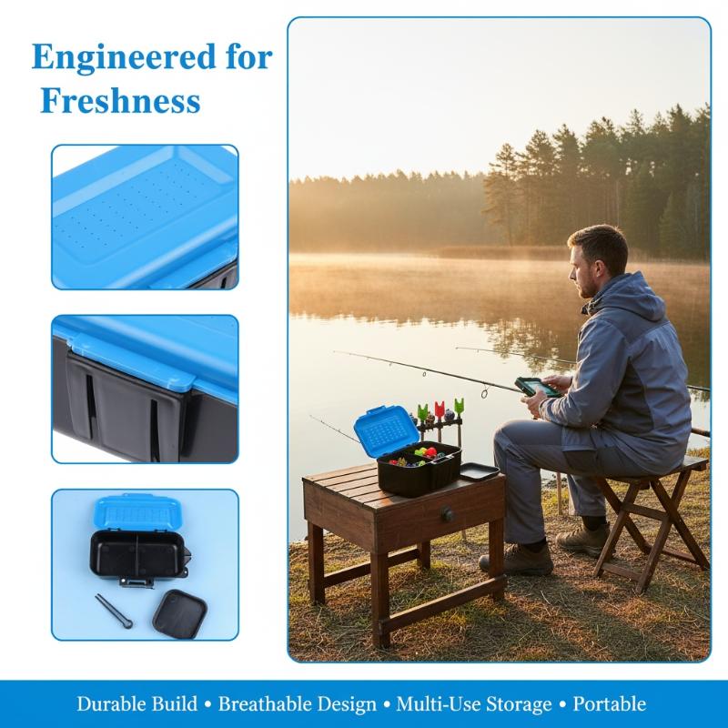 Draagbare vislokdoos, levende  - Fishing Equipment Box recensie en prijs