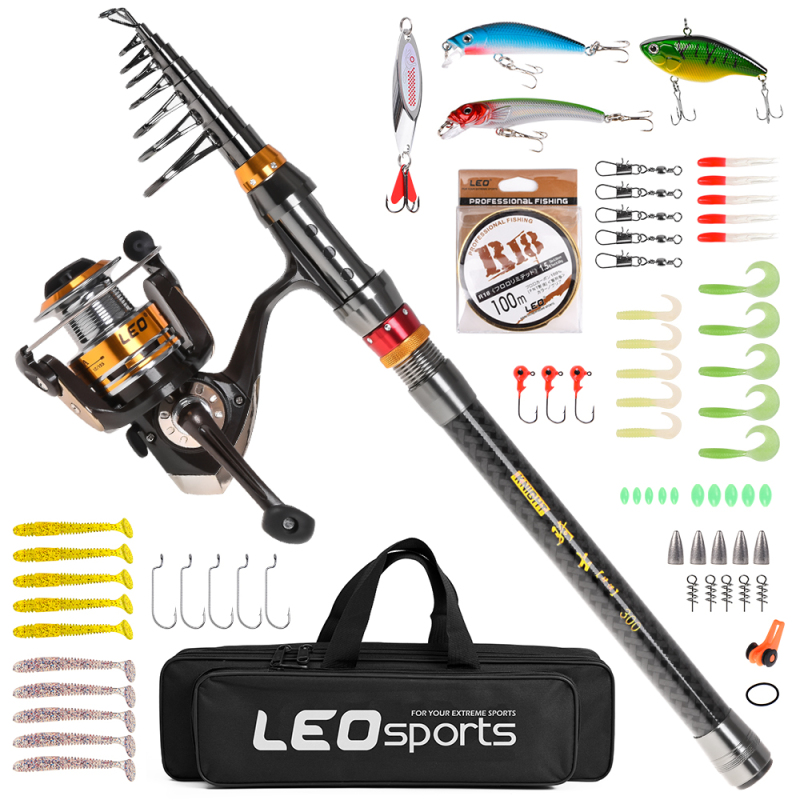 Hengel Draaiende Haspel Combo  - Saltwater Fishing Hook recensie en prijs