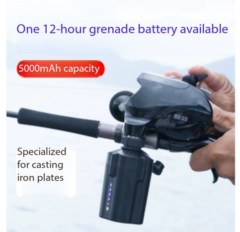 Elektrische vismolenbatterij 1 - Electric Fishing Reel recensie en prijs