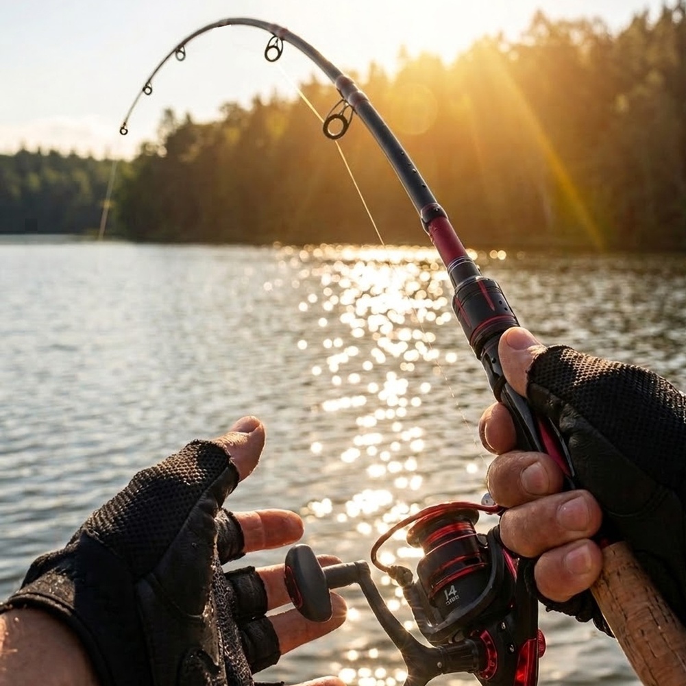 Ultralichte carbon fiber henge - Carbon Fishing Rod recensie en prijs