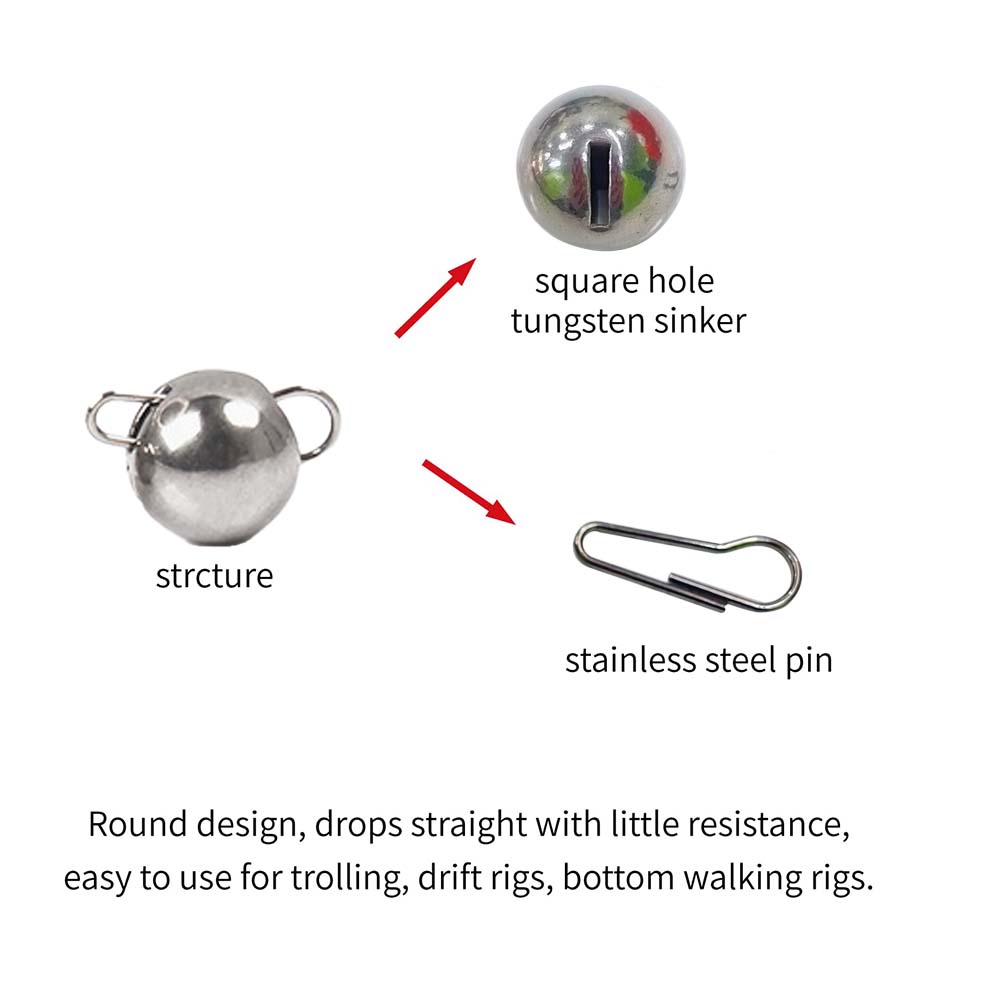 TITOS Tungsten Cheburashka Sin - Tungsten Sinkers recensie en prijs